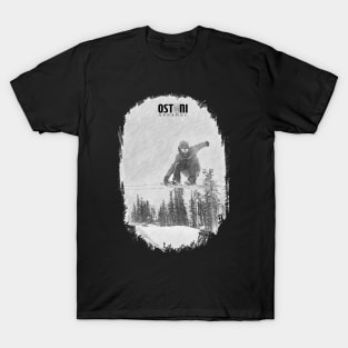 Ostuni Snowboarding T-Shirt